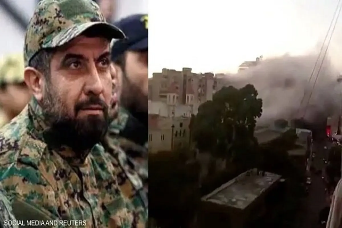 پیکر فواد شکر فرمانده ارشد حزب الله از زیر آوار خارج شد