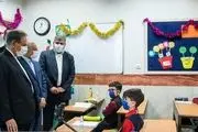 بازدید جهانگیری از مدارس منطقه ۱۰ تهران/ گزارش تصویری