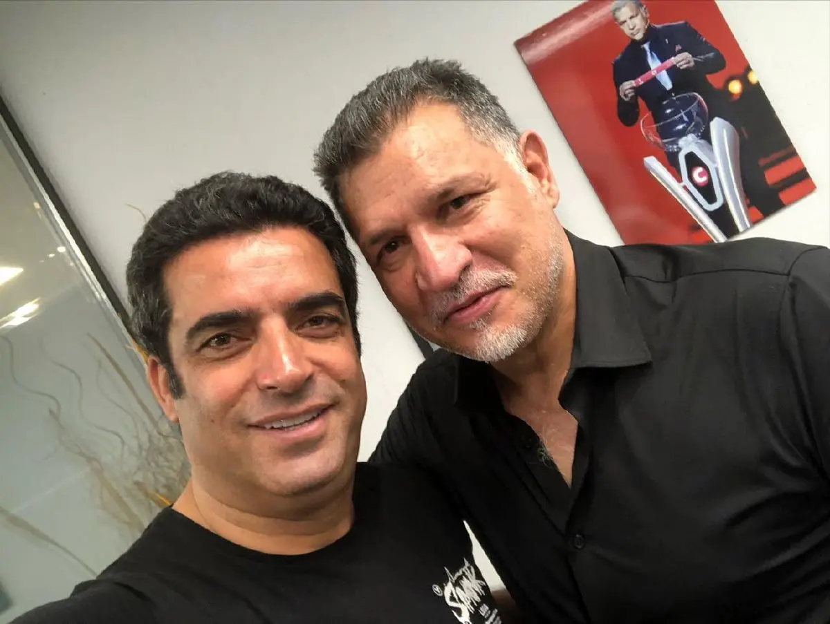سلفی منوچهر هادی و علی دایی