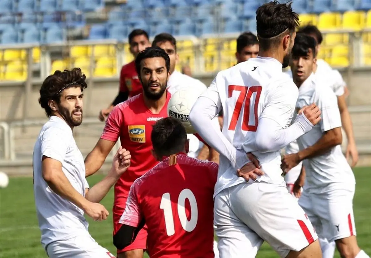 پیروزی پرسپولیس در یک بازی تدارکای