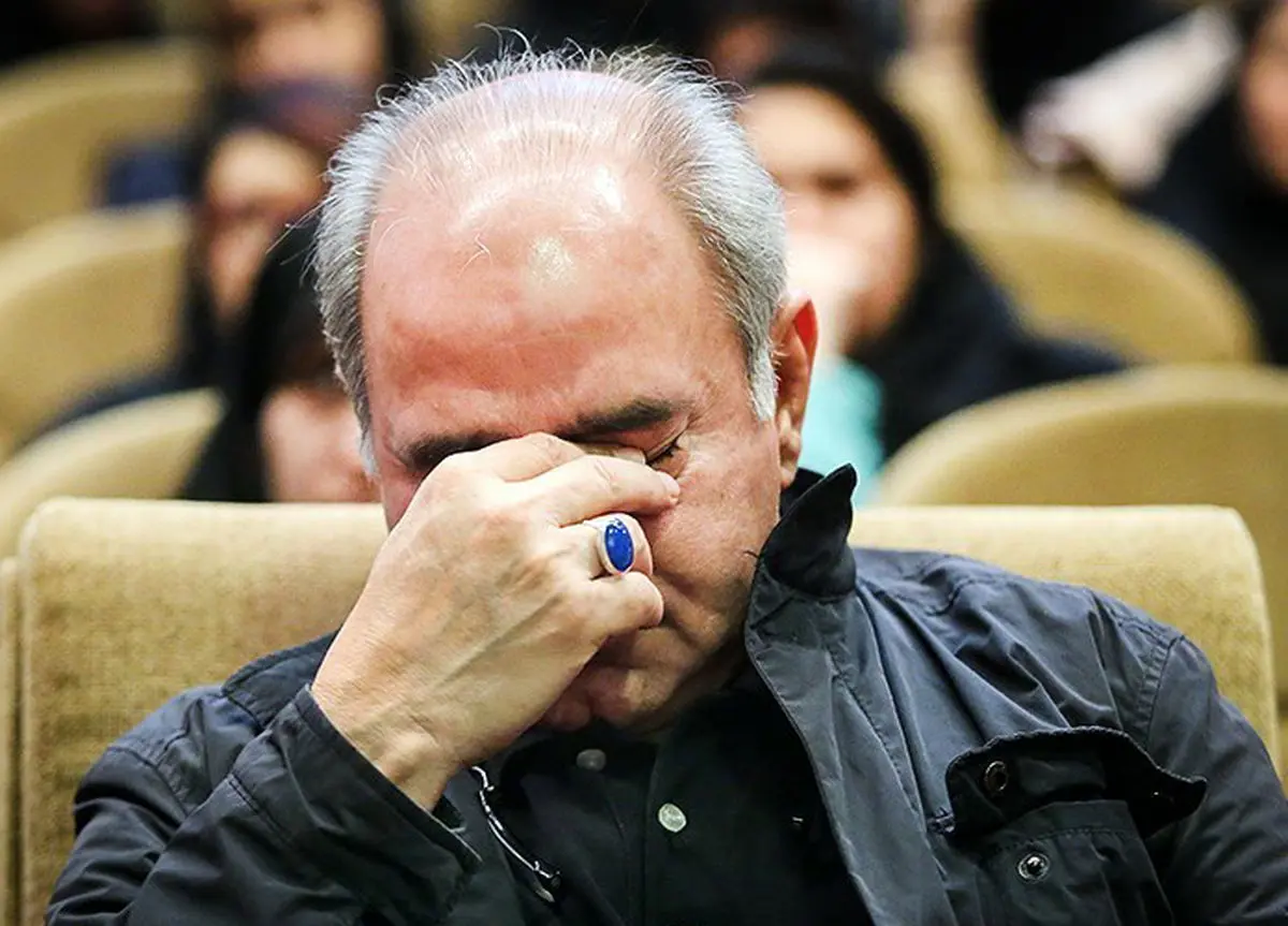 اشک و آه بازیگران مشهور+فیلم