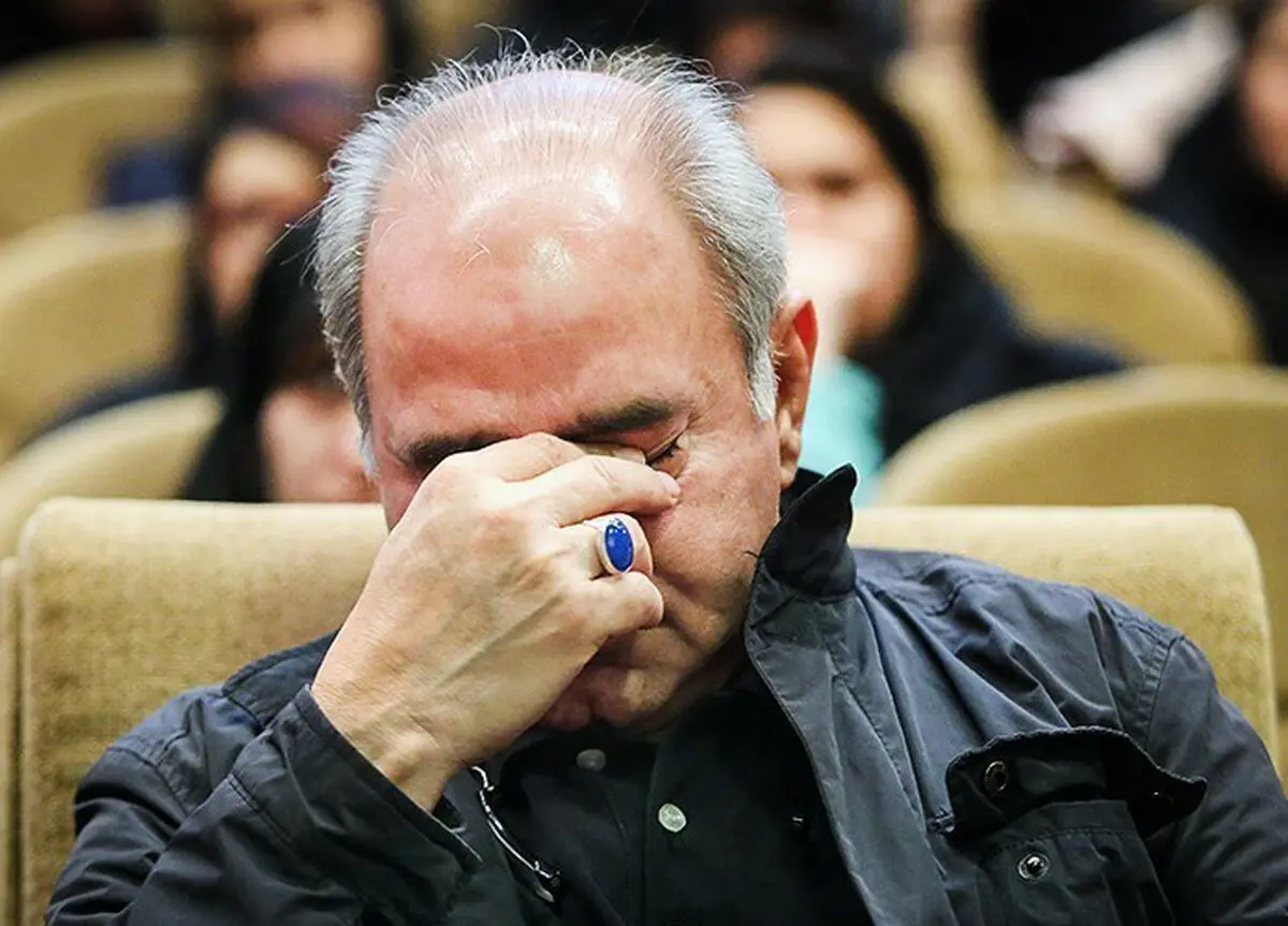 اشک و آه بازیگران مشهور+فیلم