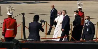 استقبال نخست‌وزیر عراق از پاپ فرانسیس 