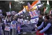 هندی ها نتانیاهو را آتش زدند