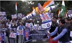 هندی ها نتانیاهو را آتش زدند