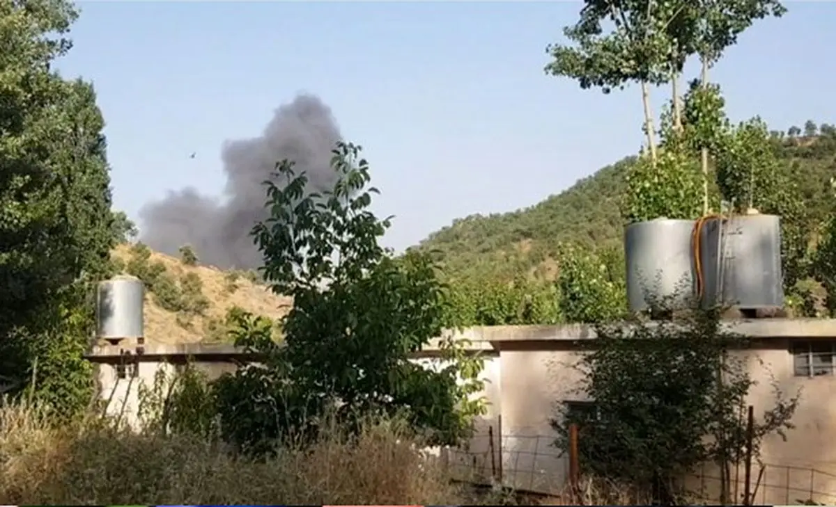 بمباران منطقه نزدیک «دهوک» عراق توسط ترکیه برای اولین بار