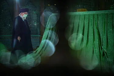 حضور در مرقد مطهر امام