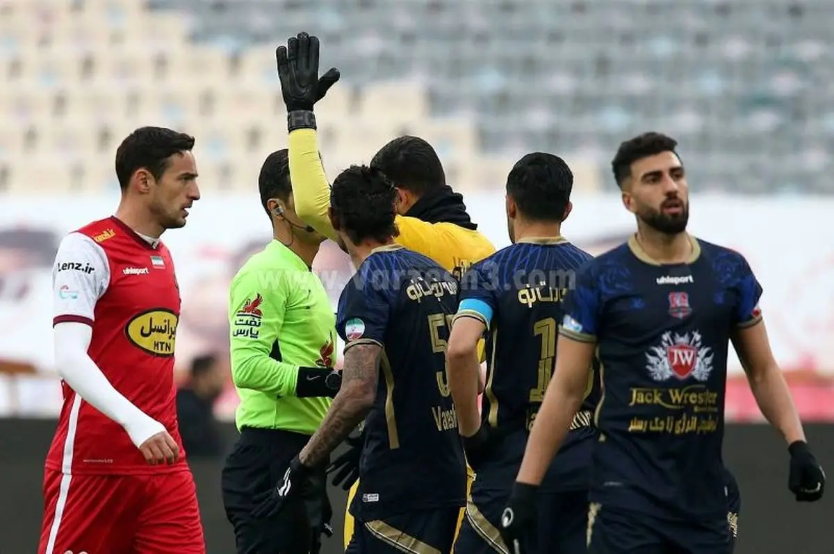 پرسپولیس 1 - نساجی 0 / پرسپولیس هم امتیاز با استقلال شد