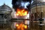 آخرین وضعیت آتش‌سوزی پتروشیمی‌های ماهشهر