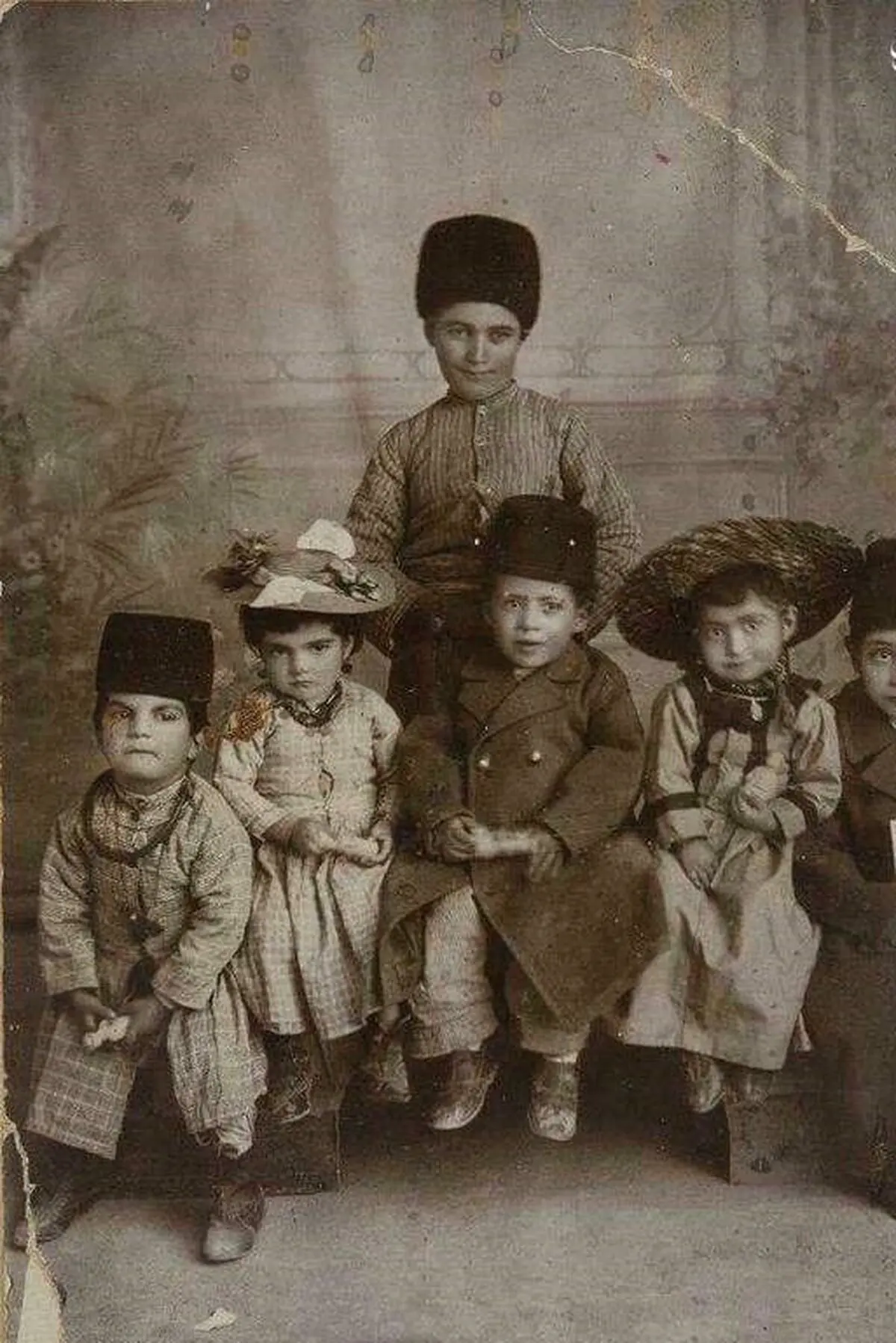 کودکان قجری/ عکس