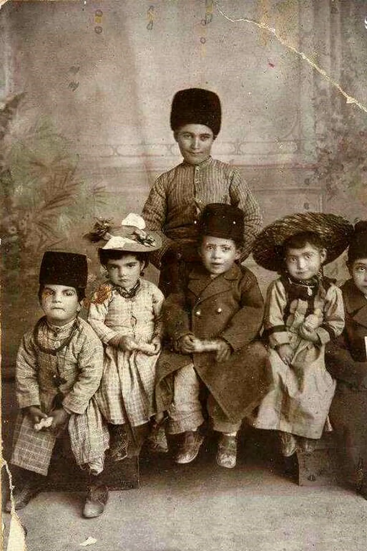 کودکان قجری/ عکس
