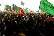 تظاهرات ضدآمریکایی در راهپیمایی اربعین