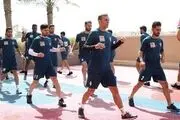 تمرین پرسپولیس زیرنظر بازرس فدراسیون پزشکی 