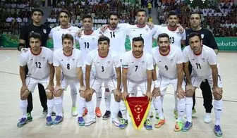 صعود فوتسال ایران به جام ملت‌های آسیا 