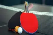 برگزاری اردوی تیم‌های ملی تنیس روی میز درتهران 