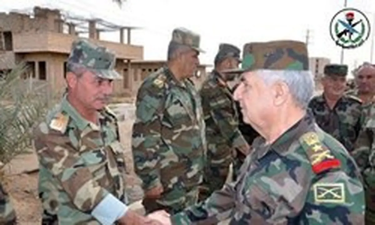 بازدید وزیر دفاع سوریه از مناطق جنوبی به دستور بشار اسد