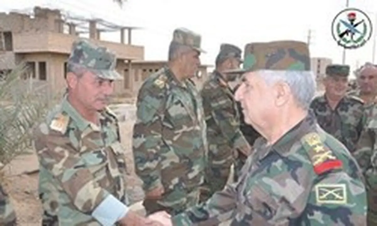 بازدید وزیر دفاع سوریه از مناطق جنوبی به دستور بشار اسد