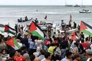 از جان گذشتهها در کاروان الصمود