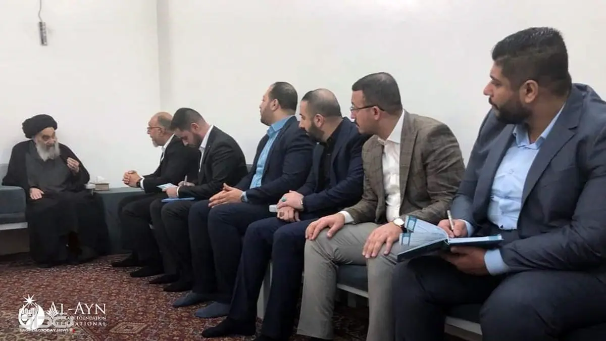 جدیدترین تصویر از آیتالله سیستانی+عکس