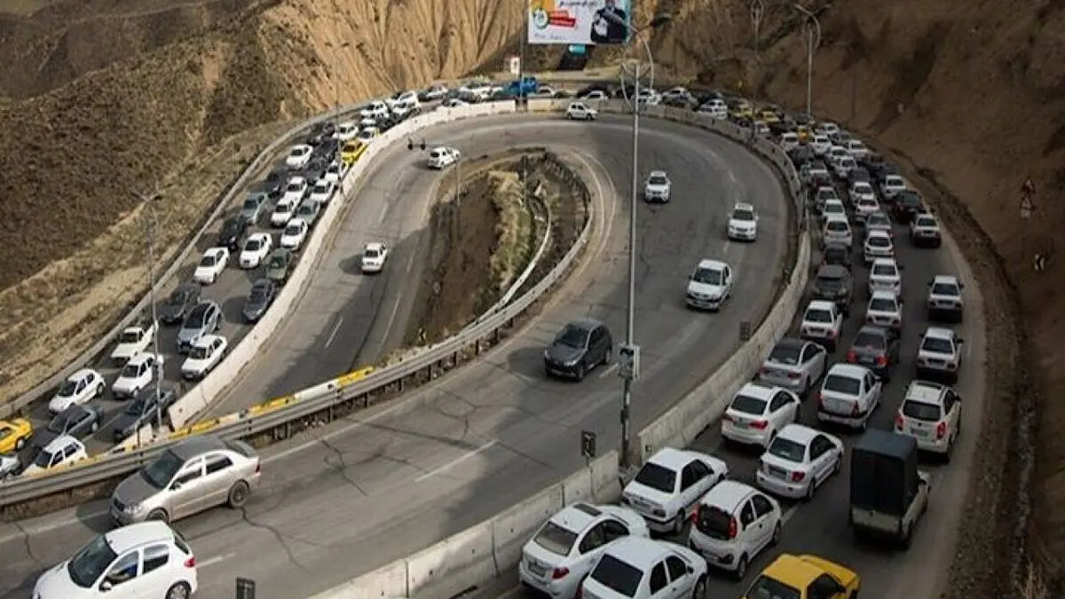 مسیر شمال به جنوب جاده چالوس یکطرفه شد