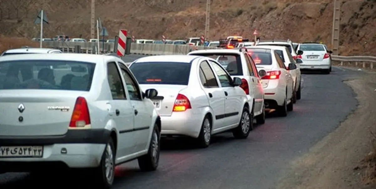 ترافیک سنگین در چالوس و هراز