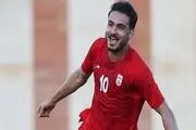 پیام قهرمانی مهاجم تیم امید از ناگویا
