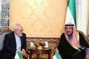 رایزنی وزیران امور خارجه ایران و کویت در مورد آخرین تحولات منطقه