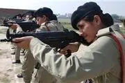 تکاوران زن ارتش پاکستان برای اعزام به کشمیر+تصاویر