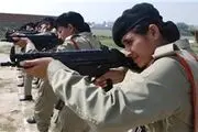 تکاوران زن ارتش پاکستان برای اعزام به کشمیر+تصاویر