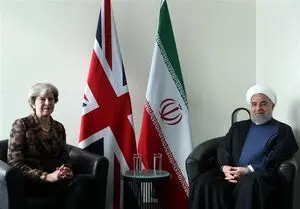 روحانی در دیدار نخست وزیر انگلیس چه گفت؟