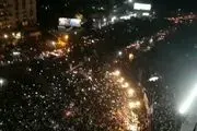 تظاهرات گسترده ضدآمریکایی هواداران عمران خان+فیلم