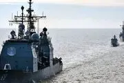 ناو جنگی آمریکا از تنگه تایوان عبور کرد