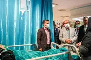 جدیدترین وضعیت ۱۴ بیمار بیمارستان گاندی بعد از آتش سوزی مهیب