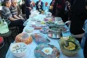 گزارش تصویری/جشنواره غذا با عطر و بوی خوش نیکوکاری
