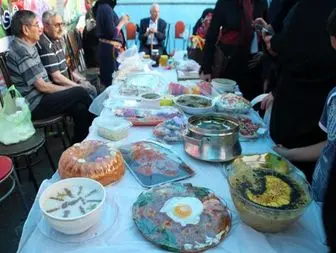 گزارش تصویری/جشنواره غذا با عطر و بوی خوش نیکوکاری