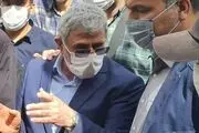 حضور سردار قاآنی در تشییع پیکر شهید صیادخدایی + فیلم