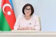 حضور رئیس مجلس جمهوری آذربایجان در مراسم تشییع رهبر شهید