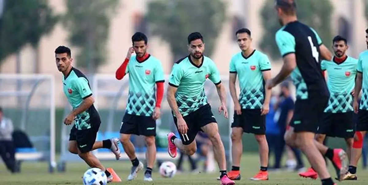 پیگیری تمرین پرسپولیسیها در دوحه
