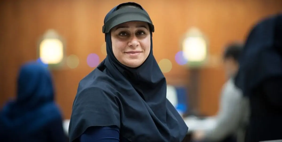 یک مادر پرچمدار کاروان ایران در هانگژو