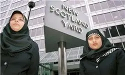 حجاب در یونیفورم زنان پلیس اسکاتلند گنجانده شد