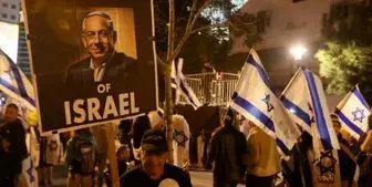 برخورد خشن نتانیاهو با مخالفانش+فیلم