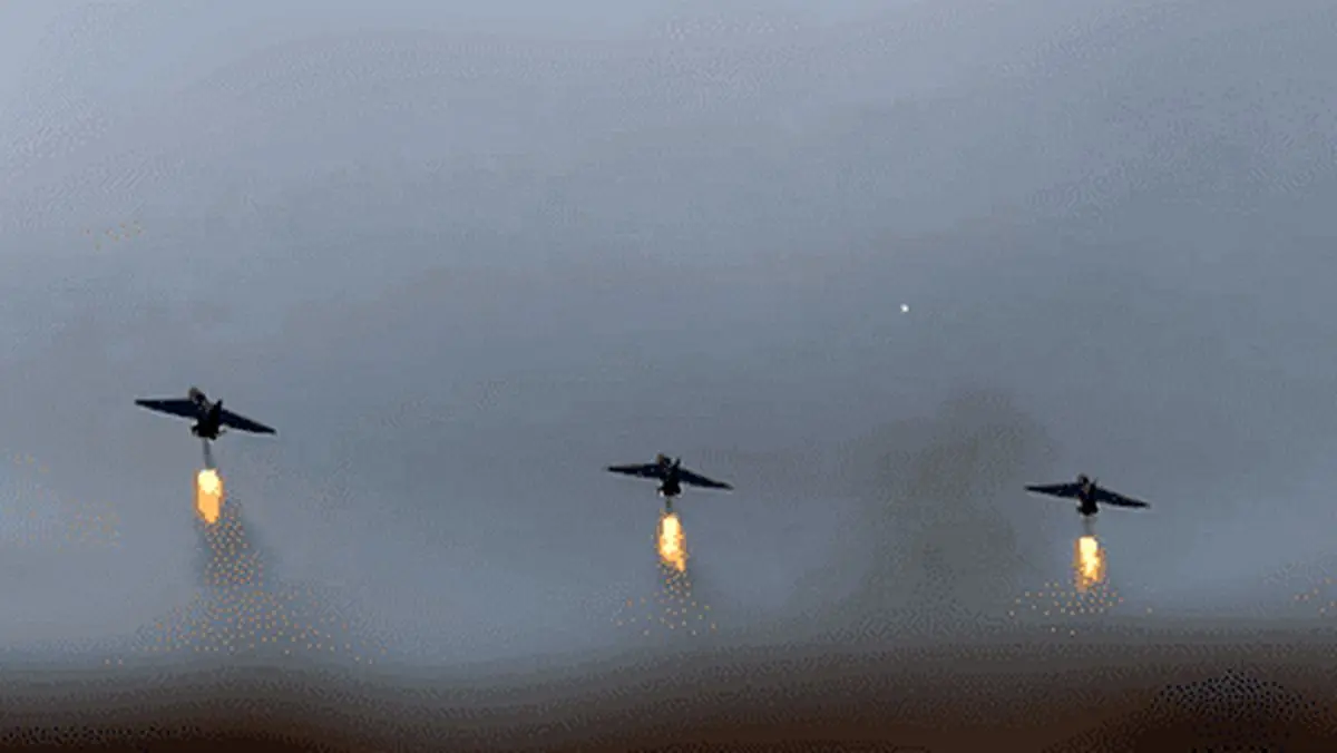 حملات ارتش به محل استقرار هواپیماهای شناسایی آمریکا در منطقه