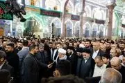 تشییع پیکر همسر مکرم آیت الله العظمی سیستانی/تصاویر