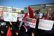 آغاز راهپیمایی بزرگ مردم مشهد