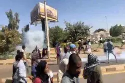 مقر فرماندهی کل ارتش سودان آتش گرفت