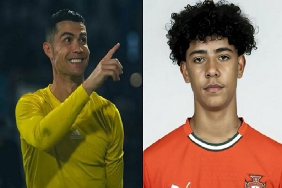 پسر رونالدو رازش را فاش کرد