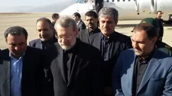 
ورود رئیس مجلس شورای اسلامی به یاسوج
