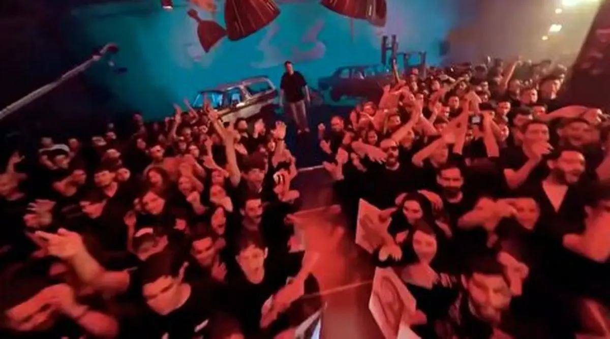  تیزر جنجالی علی ضیا با رپرهای ایرانی +فیلم