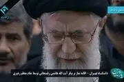اقامه نماز رهبرانقلاب بر پیکر آیت‌الله هاشمی‌رفسنجانی/فیلم
