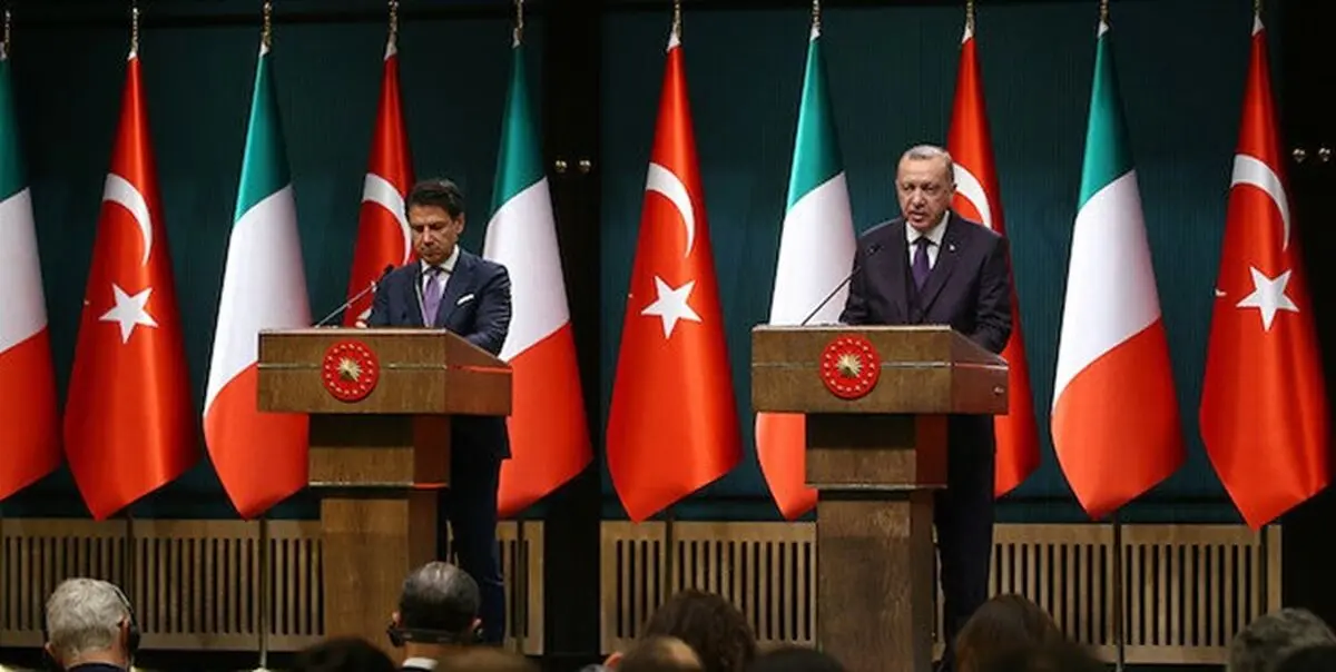 موضوع گفت‌وگوی اردوغان با نخست وزیر ایتالیا